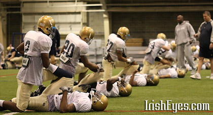 Notre Dame Spring Practice 2008