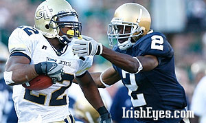 Darrin Walls - Notre Dame CB