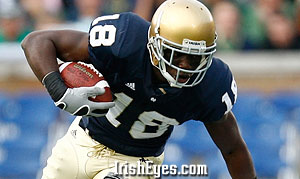Duval Kamara - Notre Dame Wide Receiver Preview