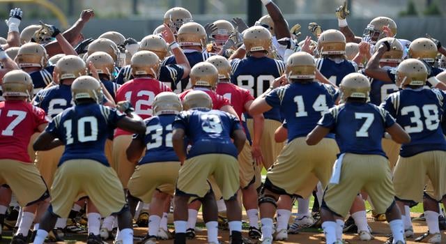 NCAA Football: Notre Dame Practice
