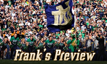Notre Dame looks to snap Michigan State's six game winning streak in Notre Dame Stadium this weekend when the Spartans (1-1) come to town after losing a heartbreaker to Central Michigan last weekend.