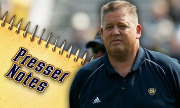 charlie weis notes