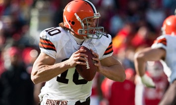 Former Notre Dame great Brady Quinn was traded to the Denver Broncos on Sunday. (Photo - IconSMI)