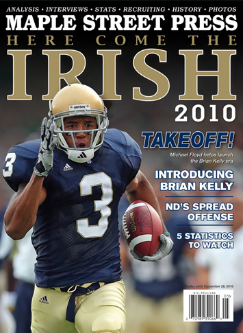 Edited by Pat Mitsch of The Blue-Gray Sky, Here Come The Irish 2010 gives you all the information you need for another Notre Dame season.