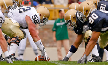 Braxston Cave - Notre Dame Starting OC