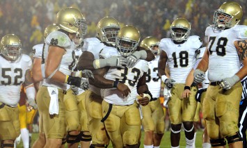 notre dame usc night