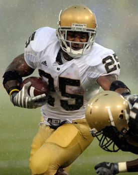 Jonas Gray - Notre Dame RB