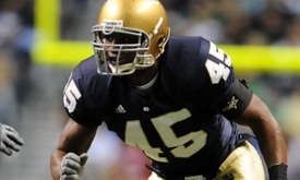 Darius Fleming - Notre Dame OLB