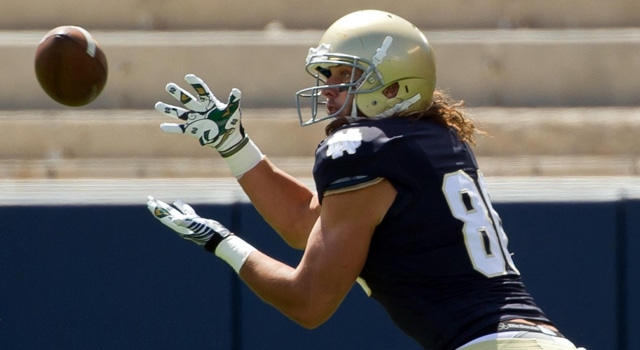 2012 Notre Dame Football Depth Chart