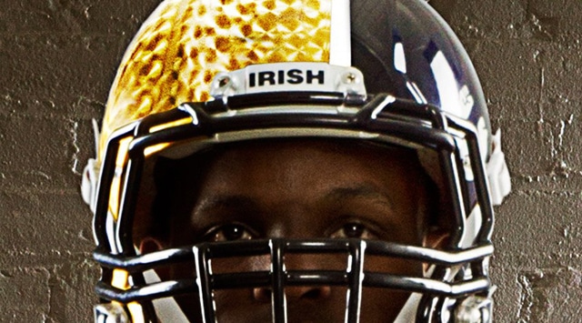 See It: Close up pictures of Notre Dame's 2022 Shamrock Series uniform