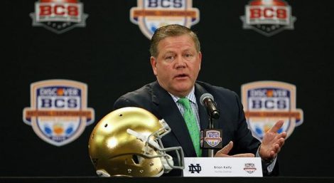 Brian Kelly - 2012 BCS National championship Game
