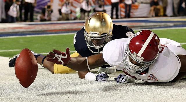 Davonte Neal - Notre Dame Alabama BCS Championship 2013