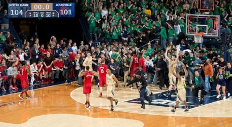 Notre Dame - Louisville - 5 OT