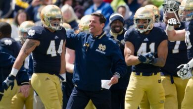Bob Diaco - 2013 Notre Dame Blue-Gold Game