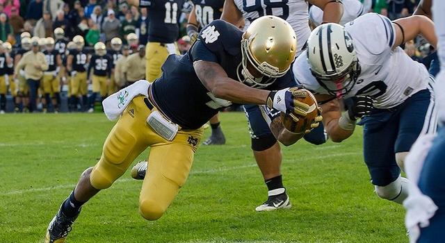 2012 Notre Dame Depth Chart