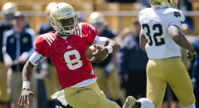 Malik Zaire 2013 ND Spring Game