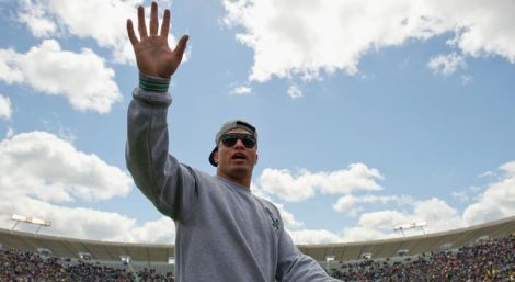Manti Te'o, Notre Dame Spring Game