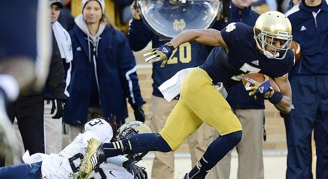 TJ Jones, Notre Dame - Pitt 2013