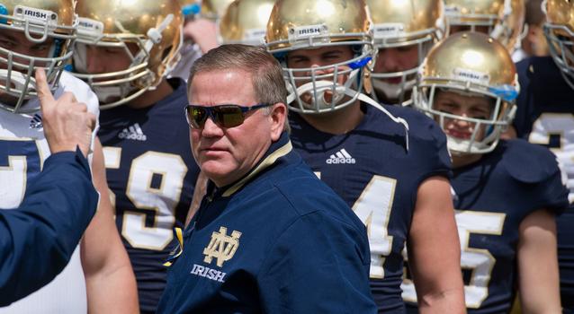 Brian Kelly, Notre Dame spring game 2013