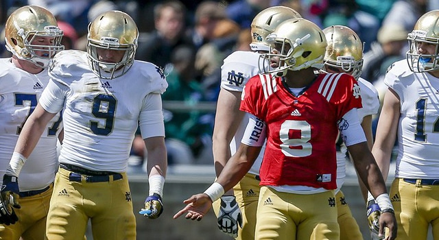 Malik Zaire & Mike Heuerman - Notre Dame Freshman Numbers