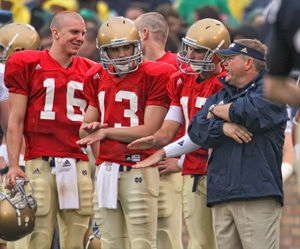 Notre Dame - 2010 Quarterbacks