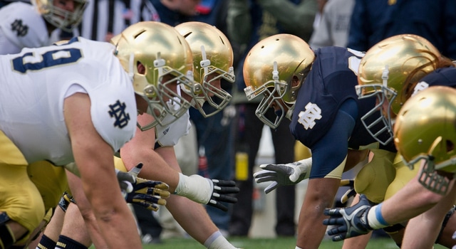 Notre Dame Offensive Line