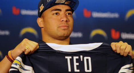 Manti Te'o - Top Selling Rookie Jersey