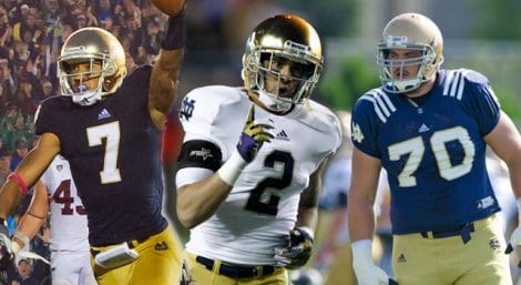 2013 Notre Dame Football Captains