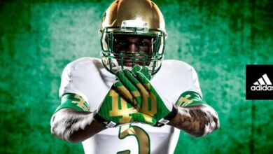 2013 Notre Dame Football Shamrock Series Jerseys