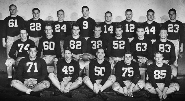 Notre Dame's 1949 National Championship Team