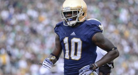 Davaris Daniels - Notre Dame v. Temple
