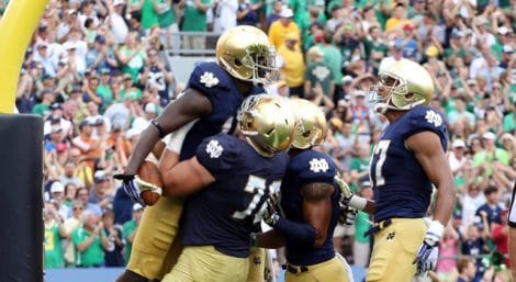 Notre Dame vs. Temple Highlights