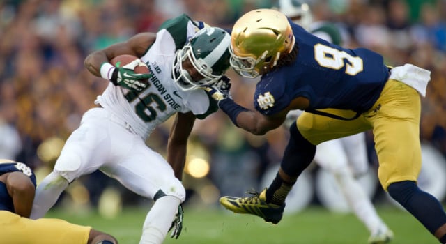 Jaylon Smith - Notre Dame vs. Michigan State