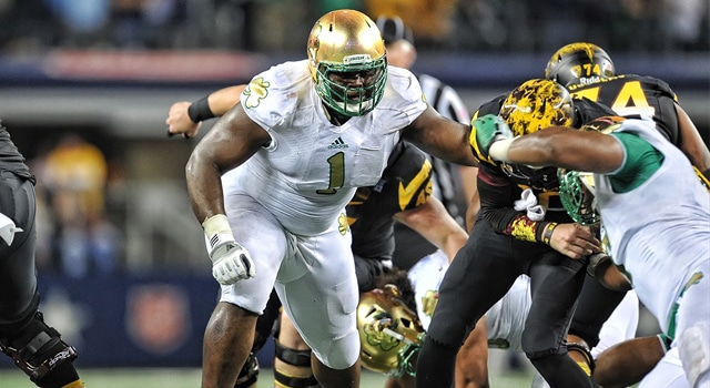 Louis Nix - Notre Dame vs. Arizona State