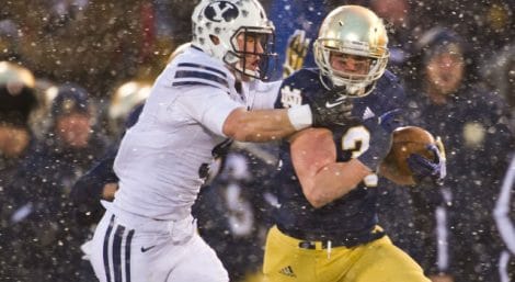 Cam McDaniel - Notre Dame vs. BYU