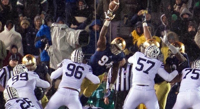 Jarron Jones - Blocked FG vs. BYU