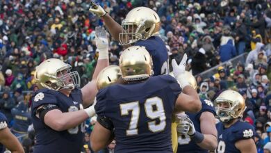 Notre Dame Offensive Line