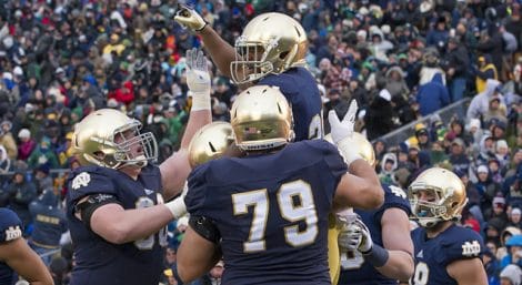 Notre Dame Offensive Line