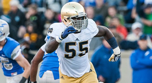 Prince Shembo - Notre Dame @ Air Force