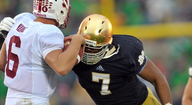 Stephon Tuitt - Sack vs. Stanford