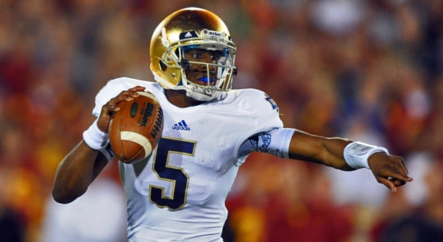 Everett Golson Returns to Notre Dame