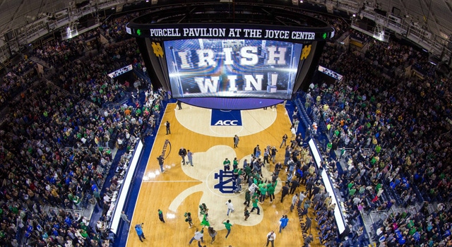 Notre Dame Upsets Duke