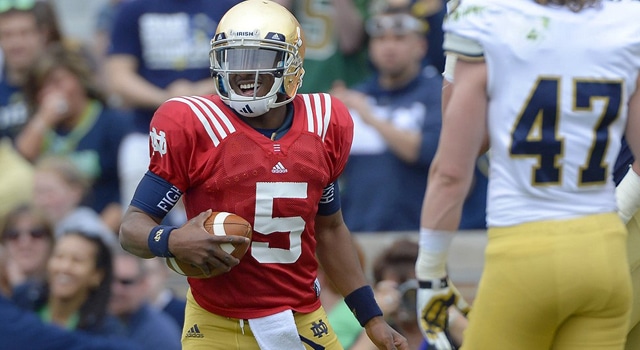 everett golson notre dame 2014