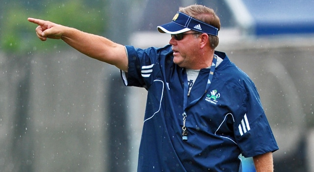 Brian Kelly - Notre Dame Recruiting Camps