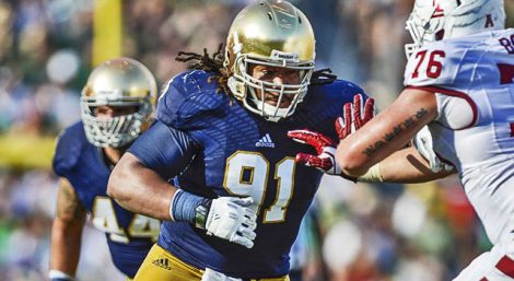 Sheldon Day - Notre Dame Captain