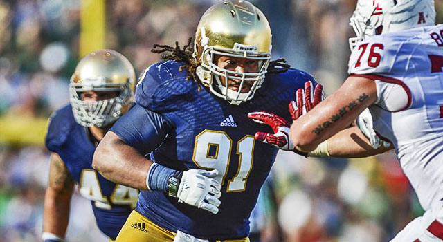 Sheldon Day - Notre Dame Captain