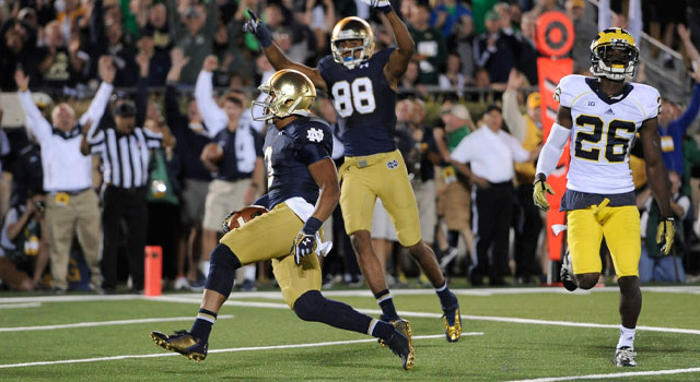 Amir Carlisle - Notre Dame v. Michigan