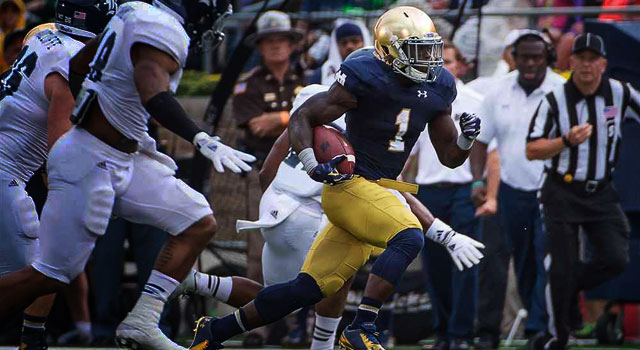 Greg Bryant - Notre Dame v. Rice