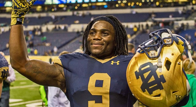 Jaylon Smith - Notre Dame v. Purdue