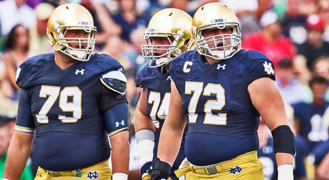 Notre Dame Offensive Line